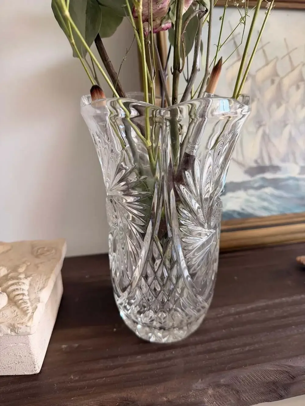 Cristal D'Arques-Durand Vincennes 24% Lead Crystal Vase